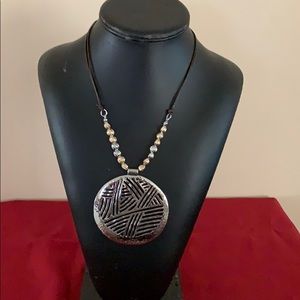 Women’s silver gold necklace